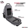 SwissGear 1900 Scansmart TSA Laptop Backpack - Grey Heather