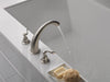 Delta Windemere BT2796-SS Roman Tub Trim, Stainless (Rough-in sold separately)