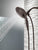 Delta Faucet 5-Spray In2ition 2-in-1 Dual Hand Held Shower Head with Hose, Venetian Bronze 58469-RB-PK