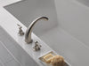 Delta Windemere BT2796-SS Roman Tub Trim, Stainless (Rough-in sold separately)