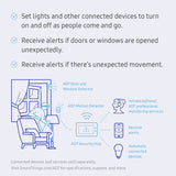 Samsung SmartThings ADT Wireless Home Security Starter Kit with DIY Smart Alarm System Hub, Door and Window Sensors, and Motion Detector - Alexa Compatible (Zigbee, Z-Wave, IP Network Protocols)