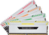 CORSAIR Vengeance RGB 32GB (4x8GB) DDR4 3200MHz C16 Desktop Memory - White