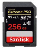 SanDisk Extreme Pro 256GB SDXC UHS-I Card (SDSDXXG-256G-GN4IN)