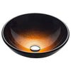 Kraus GV-580 Copper Illusion Glass Vessel Bathroom Sink