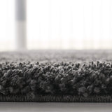 Safavieh California Premium Shag Collection SG151-8484 Dark Grey Area Rug (8' x 10')