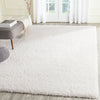 Safavieh California Premium Shag Collection SG151-1010 White Area Rug (3' x 5')