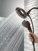 Delta Faucet 5-Spray In2ition 2-in-1 Dual Hand Held Shower Head with Hose, Venetian Bronze 58469-RB-PK