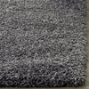 Safavieh California Premium Shag Collection SG151-8484 Dark Grey Area Rug (8' x 10')