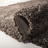 Safavieh California Premium Shag Collection SG151-8181 Mushroom Area Rug (8'6